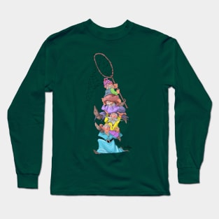 Stacked gnomes Long Sleeve T-Shirt